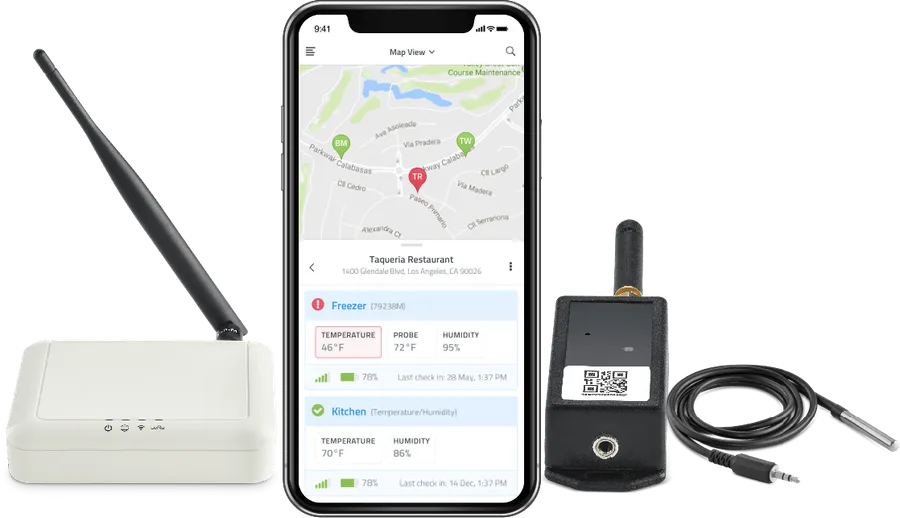 VitaTemp Temperature Monitoring Dashboard